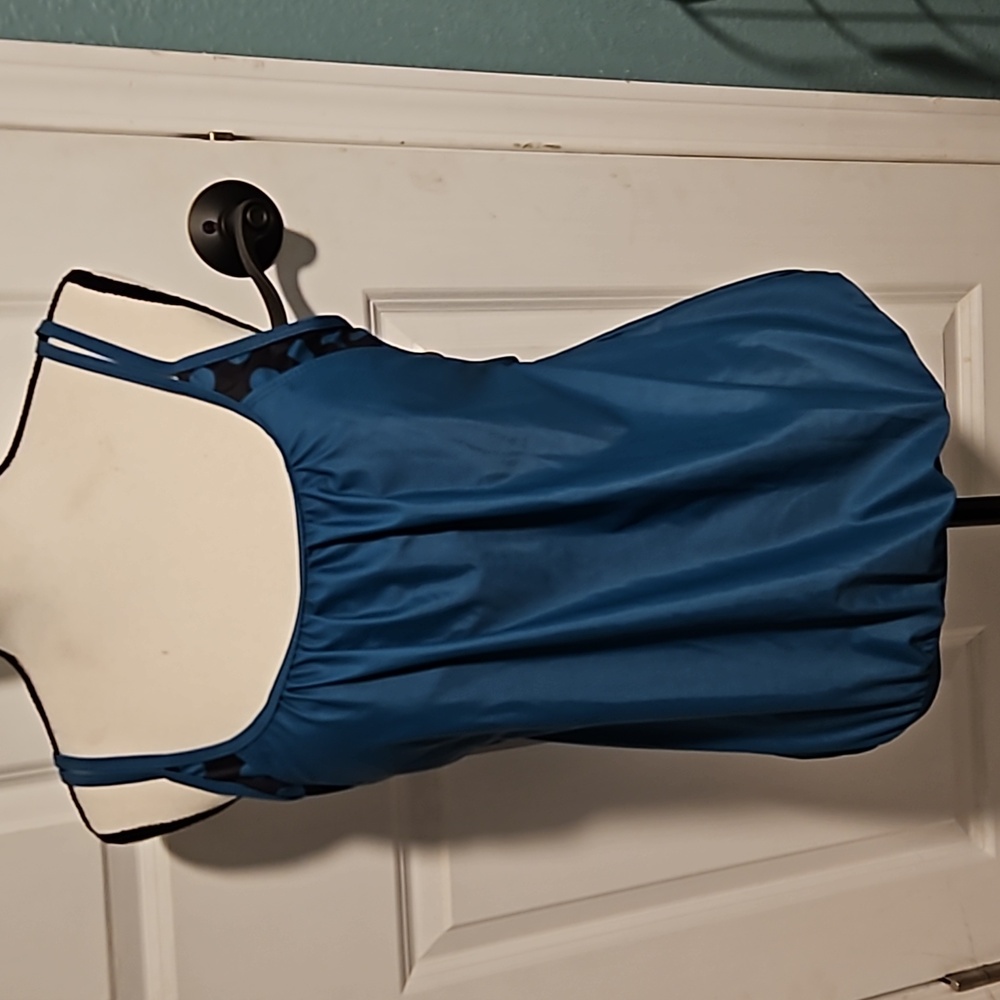 Blue Women's Swim Top
